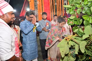 cm hemant soren celebrated karma festival in Ranchi