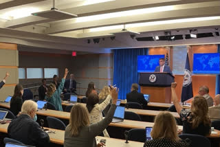 first Indian American to hold daily State Dept press conference