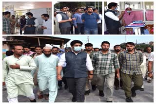 DC Budgam Visits Shrine