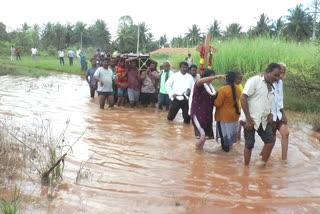 Dead body left at home for 2 days due to heavy rain