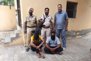 Moga police arrested 2 with ammunition and drug pills