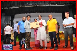 Minister Ashok Singhal distributed Anandaram Baruah Award 2022 in Nalbari