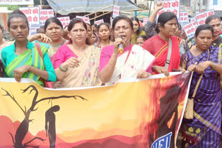 justice march in Dumka