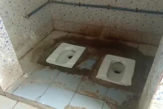 Two  Commodes in a toilet at Coimbatore - public in shock