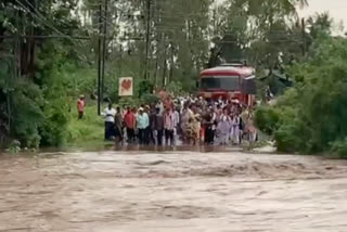 सातारा परिसरात ढगफुटी सदृश पाऊस