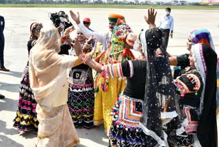 Sheikh Hasina in Jaipur