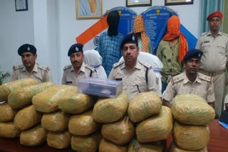 Palamu police revealed network of Odisha ganja smugglers