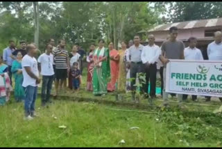 Plantation in Namati Chariali High School