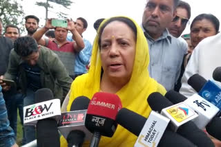 Himachal Congress President Pratibha Singh