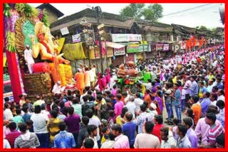 Nashik police on Ganesh procession