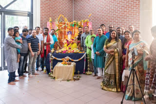 Vinayaka Chavithi celebrations in Belgium