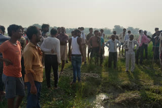 तालाब में उतराता मिला दो दिन से लापता महिला शव