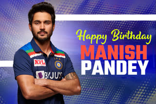 Indian Cricketer Manish Pandey