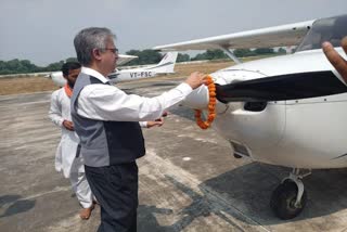 Pilot Training at Civil Airstrip Bachhod