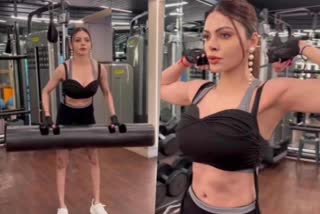 actress Sherlyn Chopra shares workout