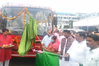 Bhopal got the gift of 40 CNG buse