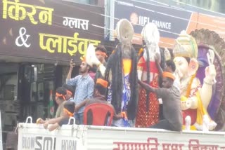 Ganesh Visarjan in Korba