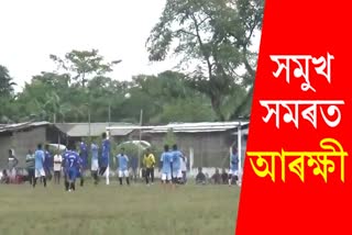football-competition-among-police-at-tingkhong