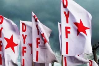 SFI-DYFI Protest