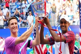 Rajeev Ram wins US Open Doubles  US Open men doubles champions  Joe Salisbury wins at US Open  Rajeev Ram  Joe Salisbury  US Open  യുഎസ്‌ ഓപ്പണ്‍  രാജീവ് റാം  ജോ സാലിസ്ബറി  ടോഡ് വുഡ്ബ്രിഡ്‌ജ്  മാർക്ക് വുഡ്‌ഫോർഡ്  Mark Woodford  Todd Woodbridge