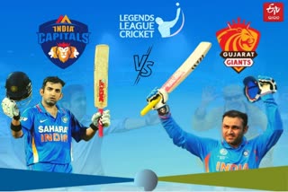 Sehwags Gujarat Giants to clash against Gambhirs India Capitals in the Season Opener of Legends League Cricket