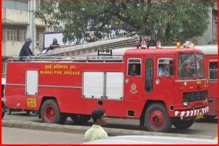 A fire breaks out in the Prabhadevi area