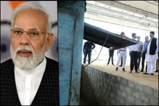 Pradhan visits a historic tea stall at Vadnagar Railway Station