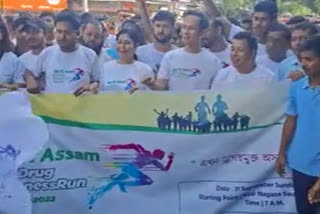 gourab gogoi run against drugs