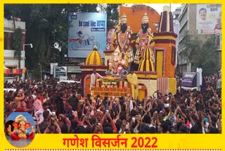 Processions of Ganesha pandals