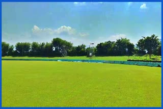 Luhnu Cricket Stadium in Bilaspur