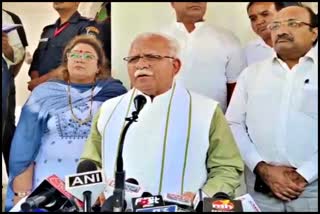 Haryana Chief Minister Manohar Lal Khattar