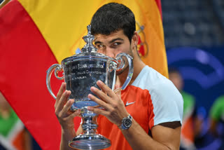 us open  us open 2022  us open Mens Single Final  us open winner  Carlos Alcaraz Us open  Carlos Alcaraz vs Casper Rudd Result  കാര്‍ലോസ് അല്‍കാരസ്  യു എസ് ഓപ്പണ്‍ പുരുഷ സിംഗിള്‍സ് കിരീടം  യു എസ് ഓപ്പണ്‍