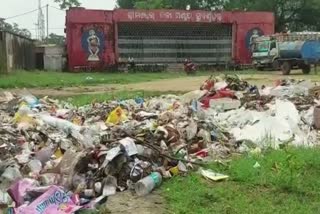 municipal council fail to manage waste management in subarnapur