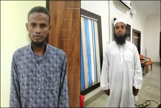 assam Police arrested two suspected terrorists linked with Ansarullah Bangla Team (ABT) in Morigaon districtEtv Bharat