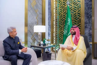 Jaishankar met Saudi Arabian prince