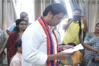 Biplab Deb files nomination for Rajya Sabha by-elections