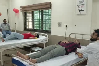 Blood donation camp at ISM Dhanbad