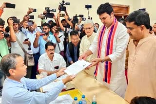 Ex Tripura CM files nomination for Rajya Sabha