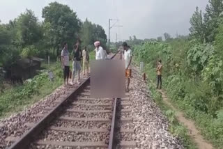 young Man dies after being hit by train