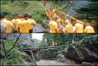 Steel Bridge built by Yuva Tejassu Trust