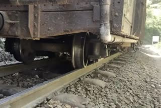 train accident father and son death in Shivamogga