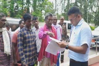 Complaint of ration disturbance in Bastar