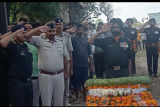 महेंद्रगढ़ में सेना के जवान की मौत