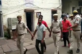 9 arrested who attacked on police team in Kota, court sent them to jail till 23rd September