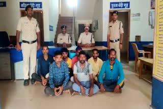 जांजगीर में फरार शिकारियों की गिरफ्तारी