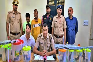 Illegal weapons recovered in Faridabad