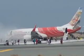 Air India Express ବିମାନରେ ନିଆଁ, ଅଳ୍ପକେ ବର୍ତ୍ତିଲେ ଯାତ୍ରୀ