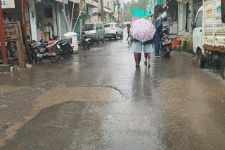 Rain continues in Vidisha