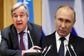 UN chief and Russia's Putin discuss war in Ukraine