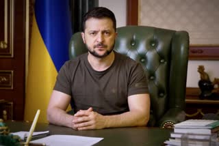 UKRAINE PRESIDENT  ZELENSKY  CAR ACCIDENT  കീവ്  സെലൻസ്‌കി  യുക്രൈൻ പ്രസിഡന്‍റ്  സഞ്ചരിച്ച കാർ അപകടത്തിൽപെട്ടു